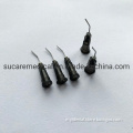 Disposable Curved Dental Flowable Composites Material Dispensing Tips